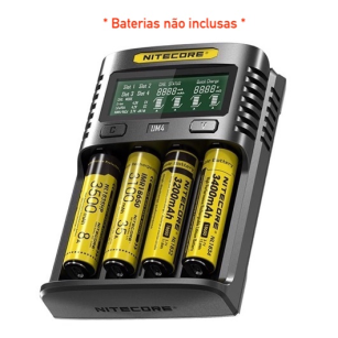Carregador de baterias | Nitecore UM4 Nitecore - 1