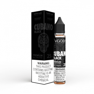 Juice - Nic Salt - Vgod - Cubano Black VGod - 1