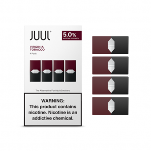 Juul | Virginia Tobacco 3% e 5% | Pod Reposição 4 unidades Juul - 1