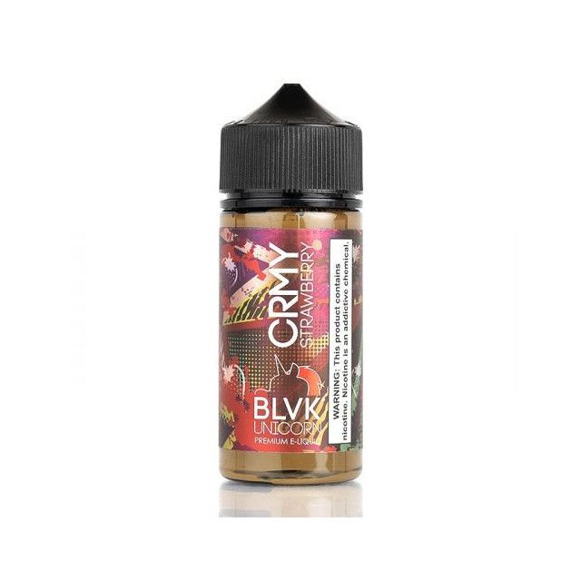 Líquido (Juice) BLVK Unicorn - CRMY Strawberry BLVK - 1