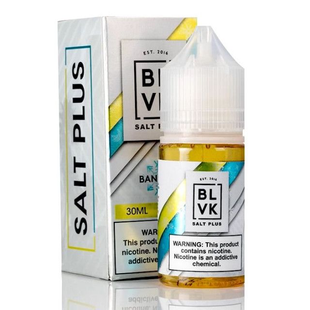 Juice BLVK Salt Plus Banana | SaltNic BLVK - 1