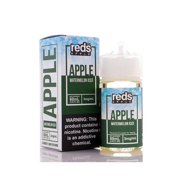 Líquido (Juice) - 7 Daze - Reds Apple - Watermelon ICED 7 Daze E-Liquid - 1