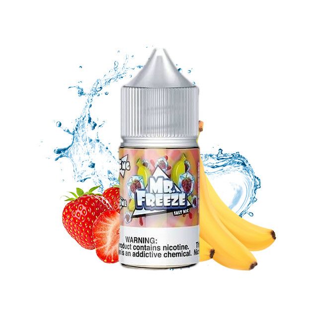 Juice Mr Freeze Salts | Strawberry Banana Frost 30mL Mr Freeze E-liquid - 1