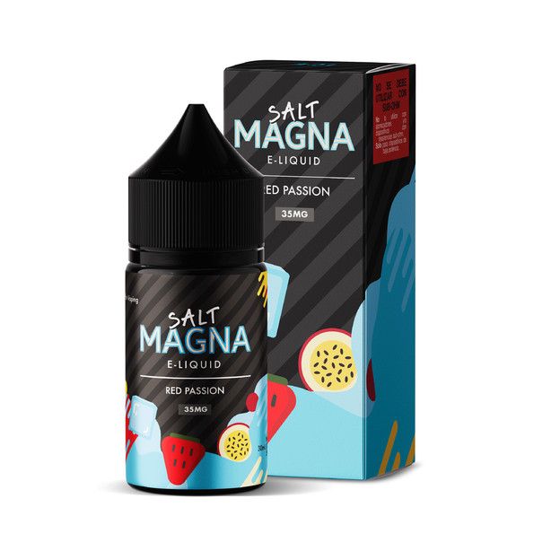 Magna Eliquids | Red Passion Ice 30mL | Juice Salt Nic Magna E - liquids - 2