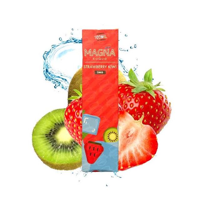 Magna E-liquid | Strawberry Kiwi Ice | Juice Free Base Magna E - liquids - 2