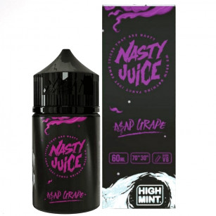 Nasty | ASAP Grape High Mint 60mL | Juice FreeBase Nasty - 1