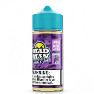 Juice Free Base | MadMan Grape Ice 100mL Mad Man Liquids - 1