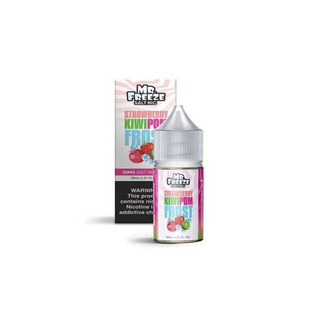 Juice Nic Salt Mr Freeze Strawberry Kiwi Pom Frost Mr Freeze E-liquid - 1