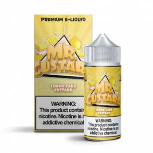 Juice Mr Freeze (Mr Custard) | Lemon Cake 100mL Free Base Mr Freeze E-liquid - 1