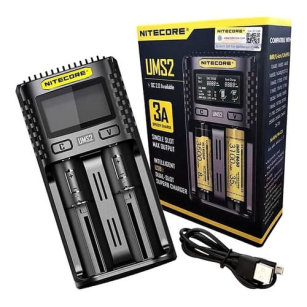 Carregador p/ baterias de vape | Nitecore UMS2 Nitecore - 1