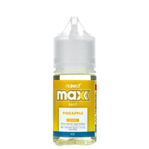 Juice Nic Salt Naked 100 (Max) | Pineapple Ice 30mL Naked 100 - 1
