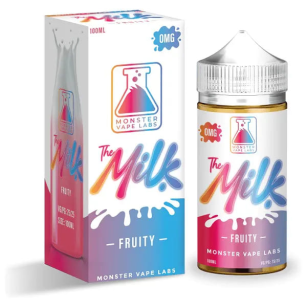 Monster Vape Labs | The Milk Fruity 100mL  | Juice Free Base Monster Vape Labs - 1