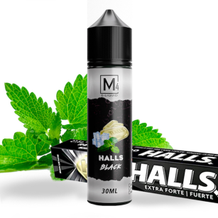 M4 E-liquid | Halls Black 30mL | Juice Free Base M4 E-liquid - 1