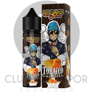 Juice Mr Yoop | Tobacco Caramel 60mL | FreeBase Mr Yoop Eliquids - 1
