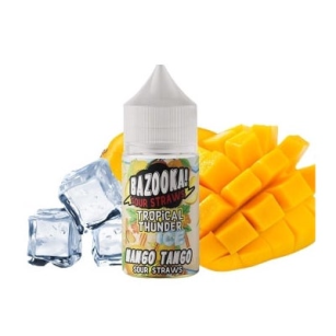 Juice Bazooka! Sour Straws | Ice Mango Tango 30mL Salt Nic Bazooka - 1